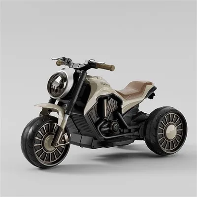 Copii Electric Motocicletă Trei Runde